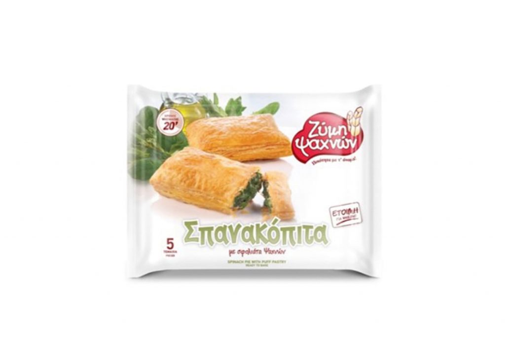 ΣΠΑΝΑΚΟΠΙΤΑ ΜΕ ΦΥΛΛΟ ΣΦΟΛΙΑΤΑΣ 5ΤΕΜ.120γρ.